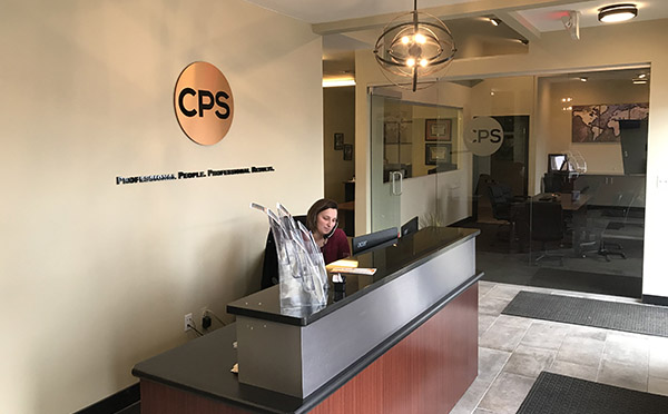 The interior image of the lobby at Creative Programs and Systems provides custom programming, digital marketing, and IT services throughout Michigan.