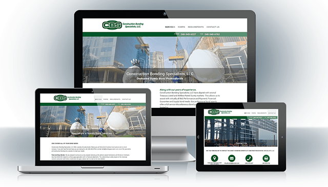CBS Website Design