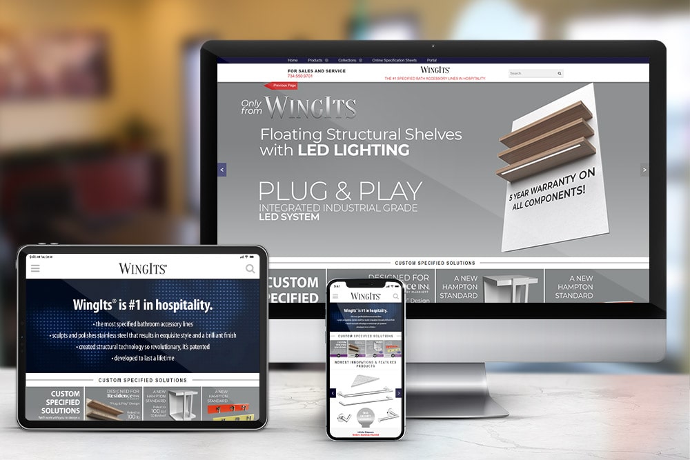 Wingits Website Design